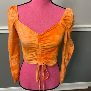Zemeta Tye Dye Crop Top